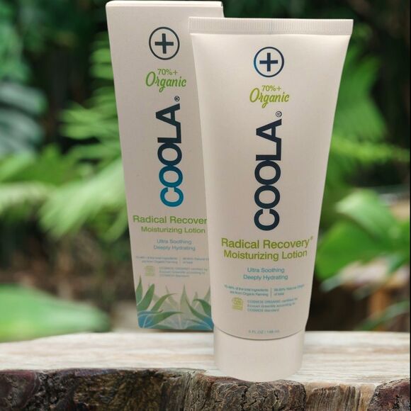 NEW w/ Box COOLA Organic After Sun Lotion 5 oz Radical Recovery Aloe Sunburn - Picture 1 of 1